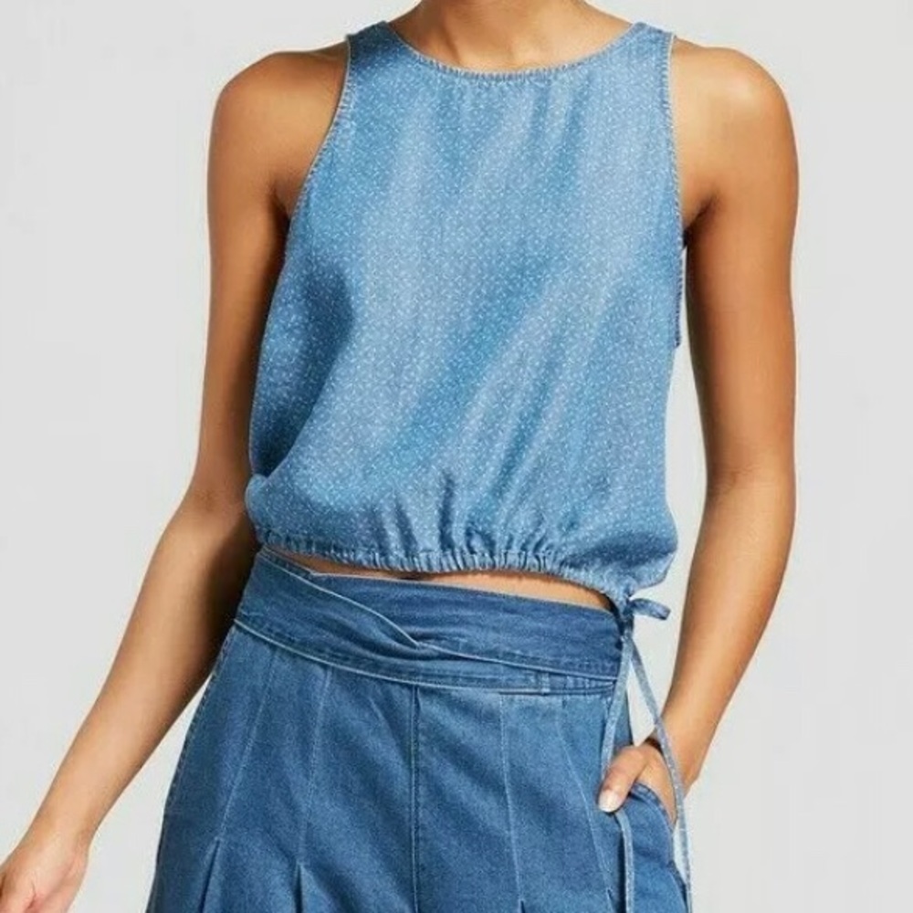 🍋{Universal Thread} Chambray Tank Top